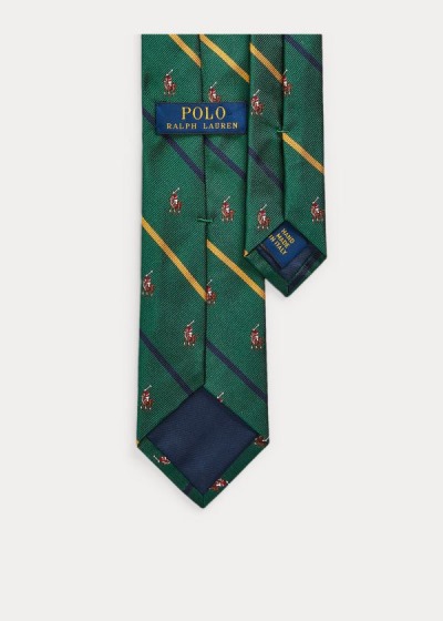 Men's Polo Ralph Lauren Polo Player Silk Narrow Ties | 607591JQH